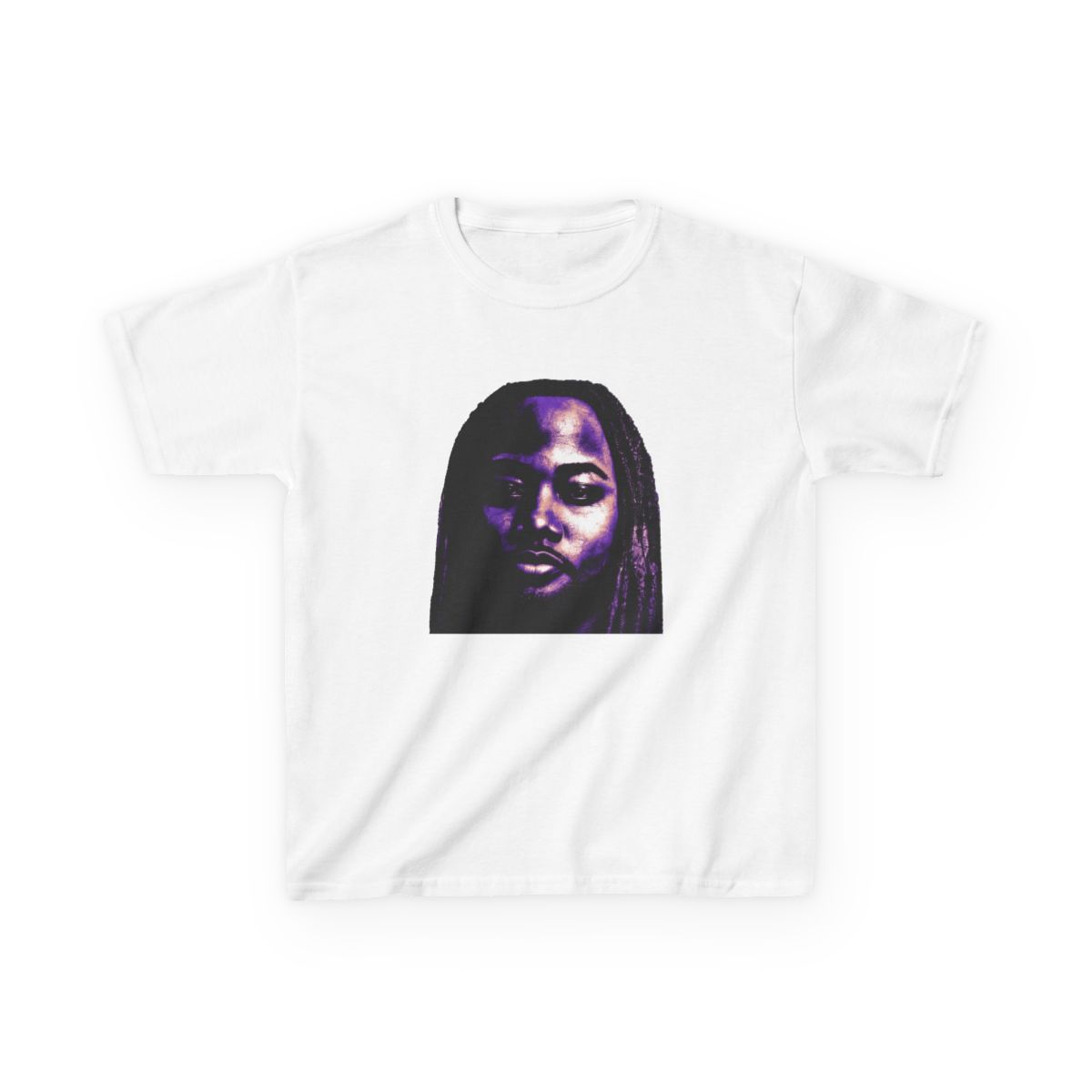 popart big face leon thomas Kids T-Shirt